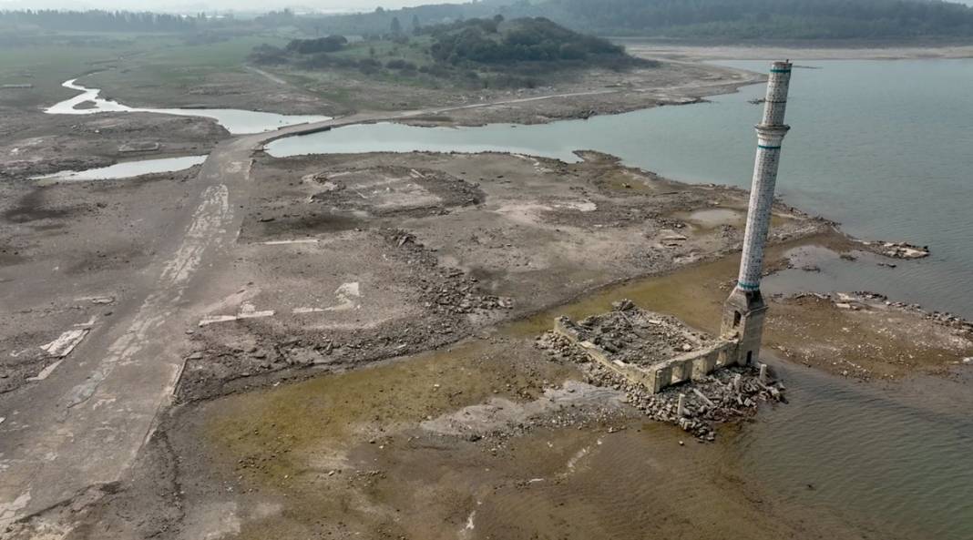Kuruyan barajın altından çıkanlar şaşırttı! İklim krizinin sonuçları çok ağır olacak 16